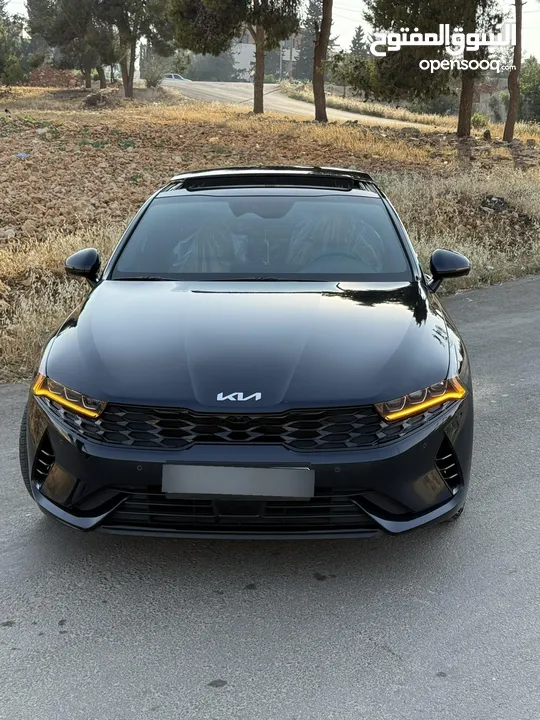 كيا KIA K5 2022 فل اعلى صنف بنوراما وارد كوري جمرك جديد مواصفات خاصة من الشركة كاش او اقساط باقل سعر