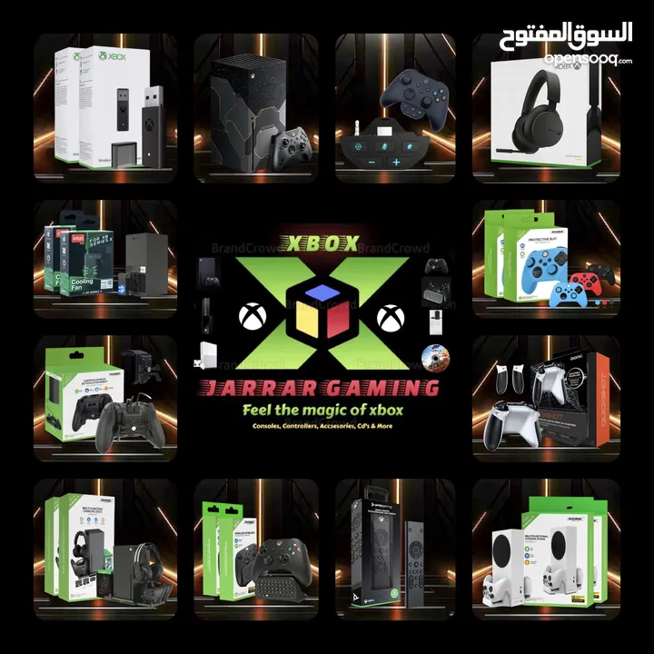 Xbox series x/s & one x/s Game Accessories  إكسسوارات خاصه باجهزه وايادي الاكس بوكس