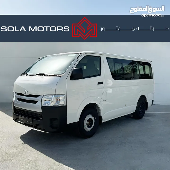 TOYOTA HIACE 3.0L DLX 15-STR S/R MID M/T DSL 2024