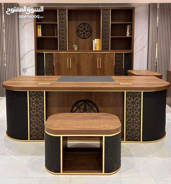 للفخامه عنوان مكتب مدير المميز توفر الآن بأشكال عصرية من خشب لامينت مستورد تفصيل أجود الأنواع