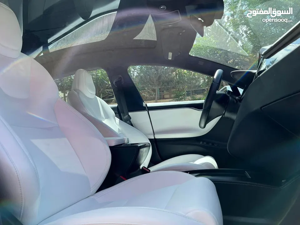 Tesla Model S Long Range Plus 2020 White interior
