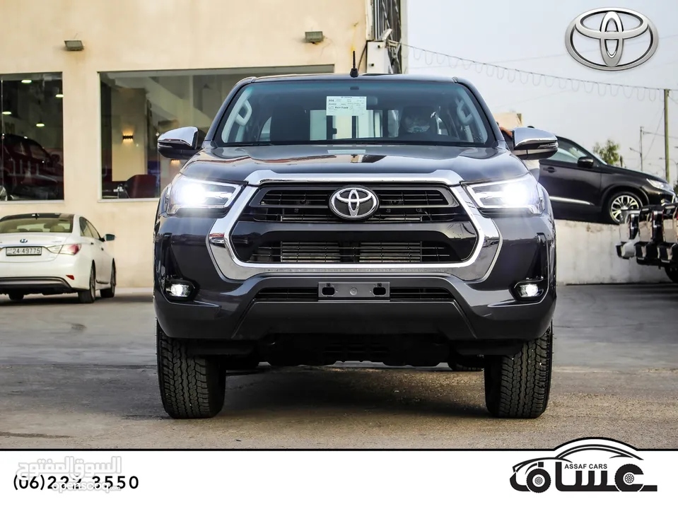 الان لدى معرض عساف اخوان لتجارة السيارات ، تم وصول تويوتا هايلوكس 2024   Toyota Hilux 2024