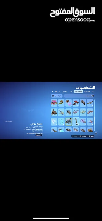 حساب فورت نايت نادر للصامل فقط