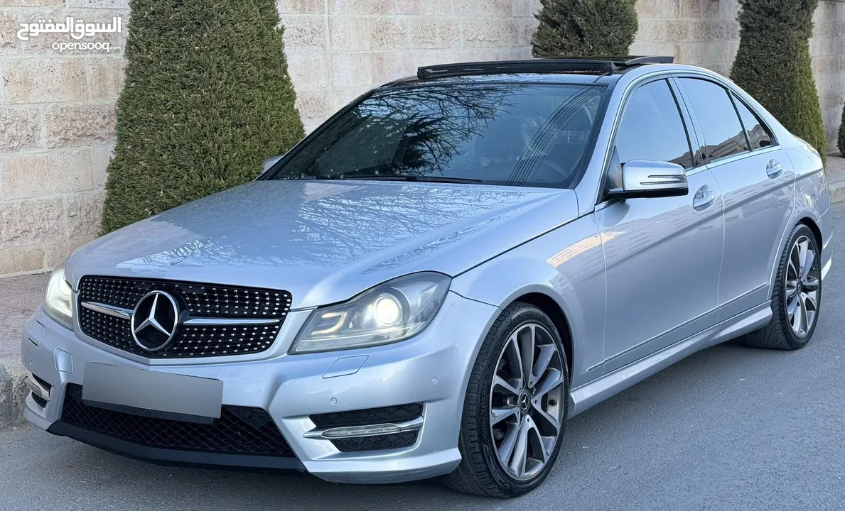 مرسيدس C200 2013 AMG بانوراما فل كامل فحص كامل 7 جيد