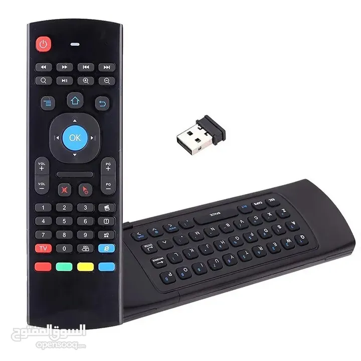 2.4G Air Mouse Android Box Wireless Remote Control Keyboard MX3 PC ريموت سمارت مع كيبورد