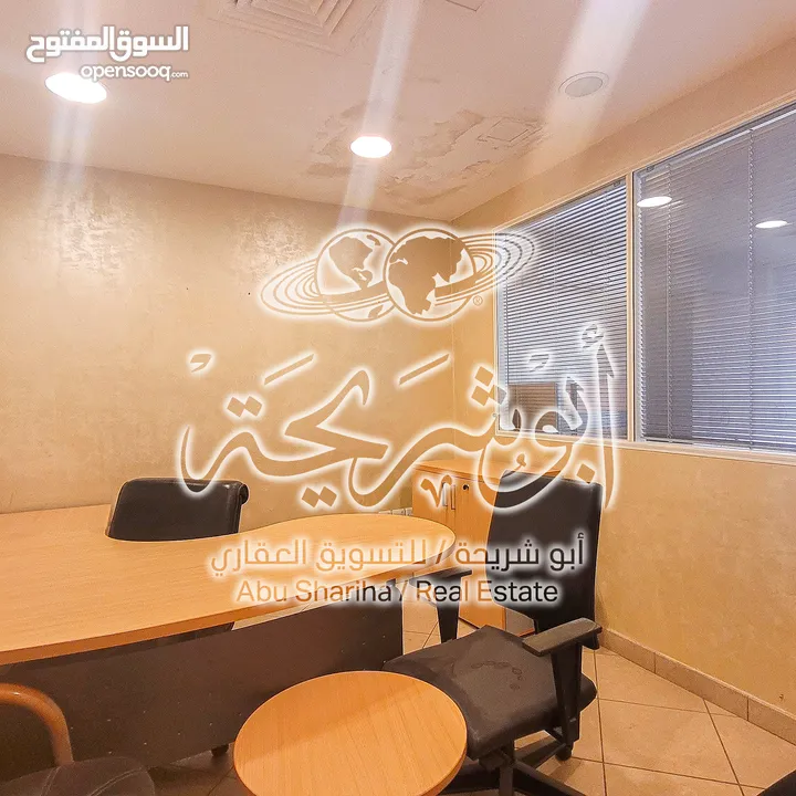 مكتب فاخر بالصويفية مجهز بالكامل للبيع او للايجار من المالك مباشرة