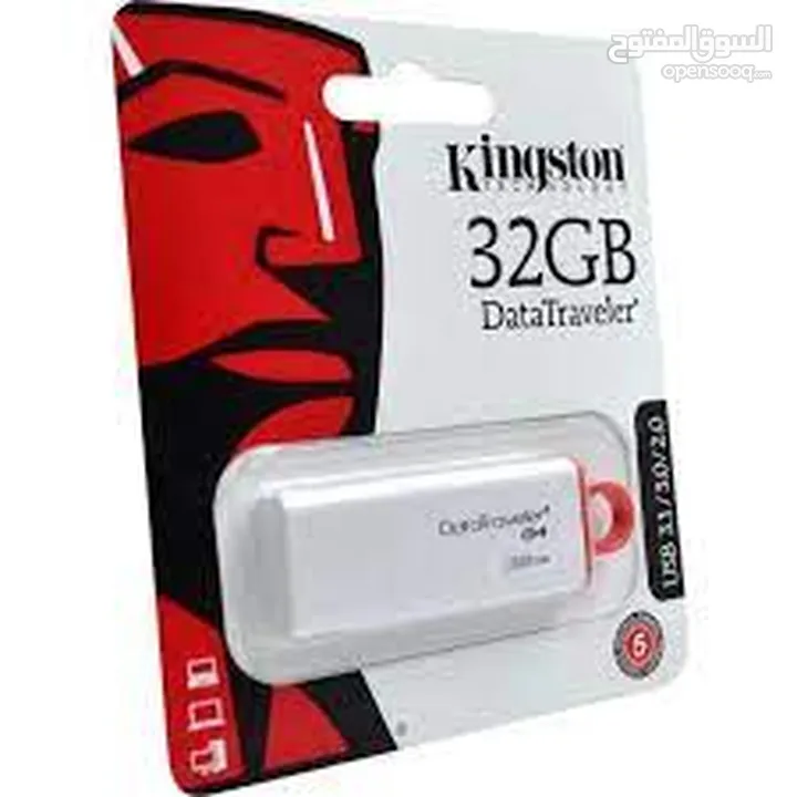 KINGSTON 32GB USB 3.0 فلاشة 32GB ميموري 