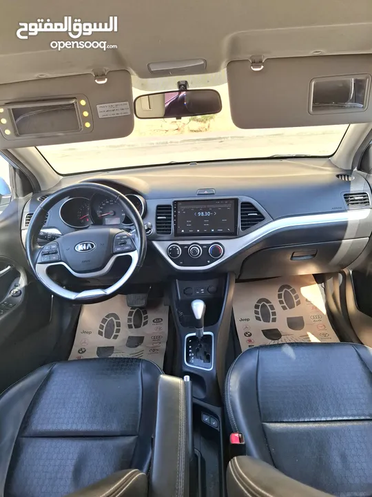 كيا بيكانتو 2017 بصمة فل عداد قليل ( 67 ) ألف كيلو فقط