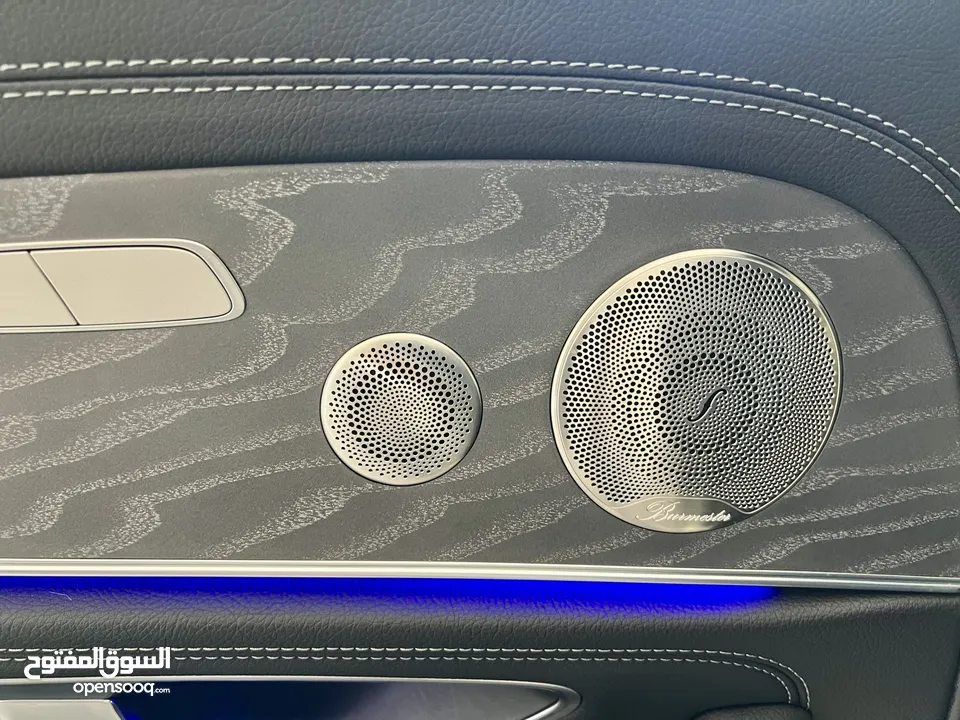 مرسيدس E350 AMG ذهبي 2022 اعلى مواصفات بحالة الزيرو مميزة جدا جمرك جديد
