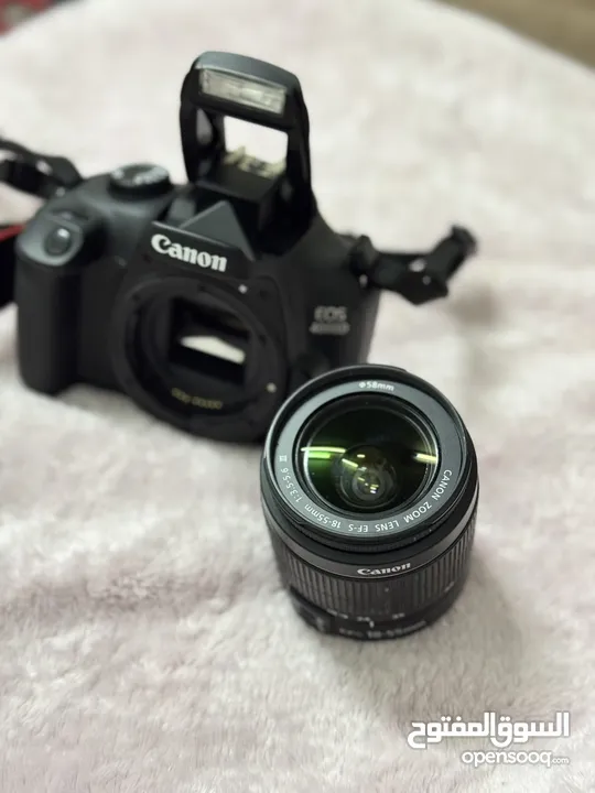 Canon EOS 4000D Camera DSLR+ LENS  18-55MM كانون ذات جودة عالية  للبيع جديدة