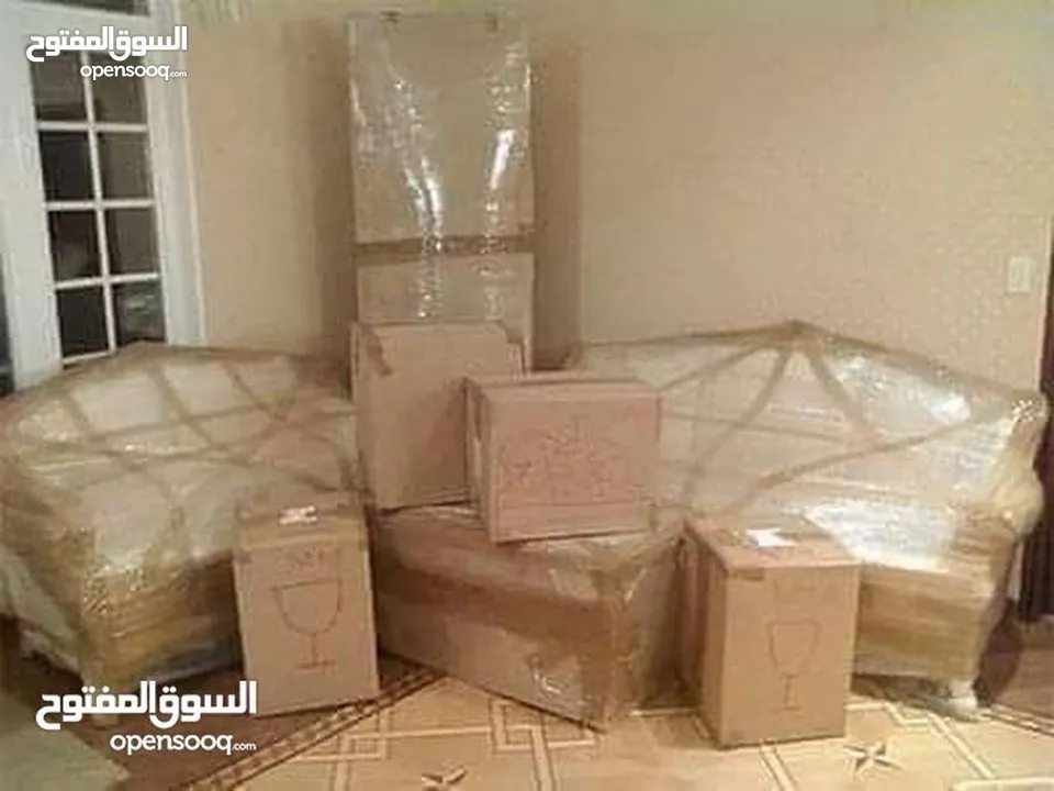 شركة الحياة لنقل وتغليف الاثاث نقل عفش كراتين للبيع مواد تغليف للعفش