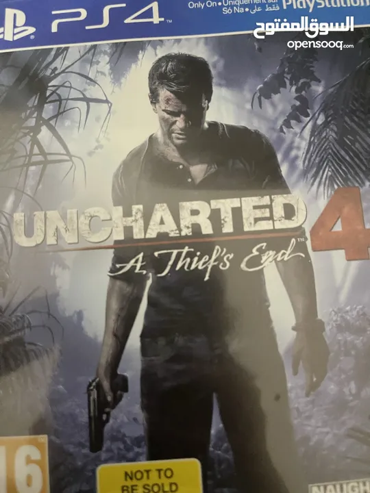 uncharted 4 and call of duty 3 gift للبيع انشارتد 4 مع كول اوف ديوتي مجانا