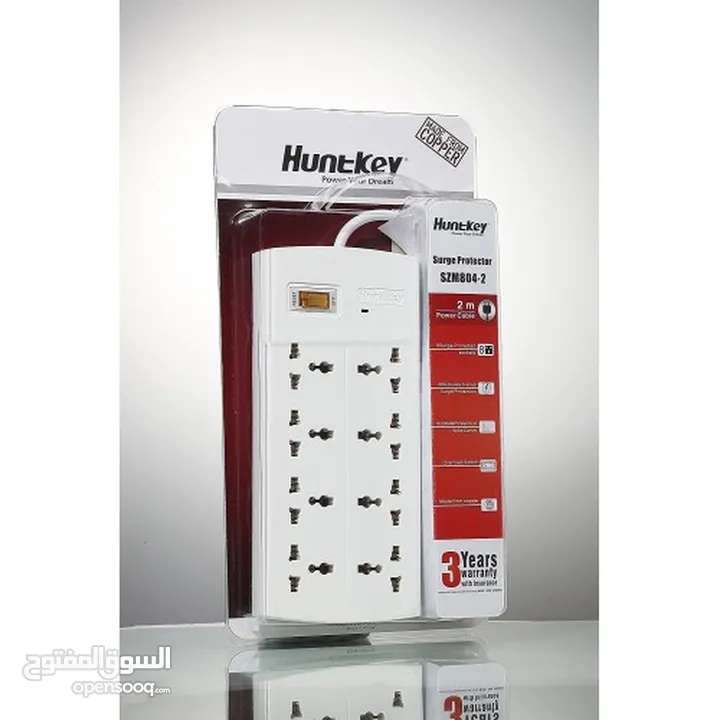 وصلة كهرباء Huntkey PZA801