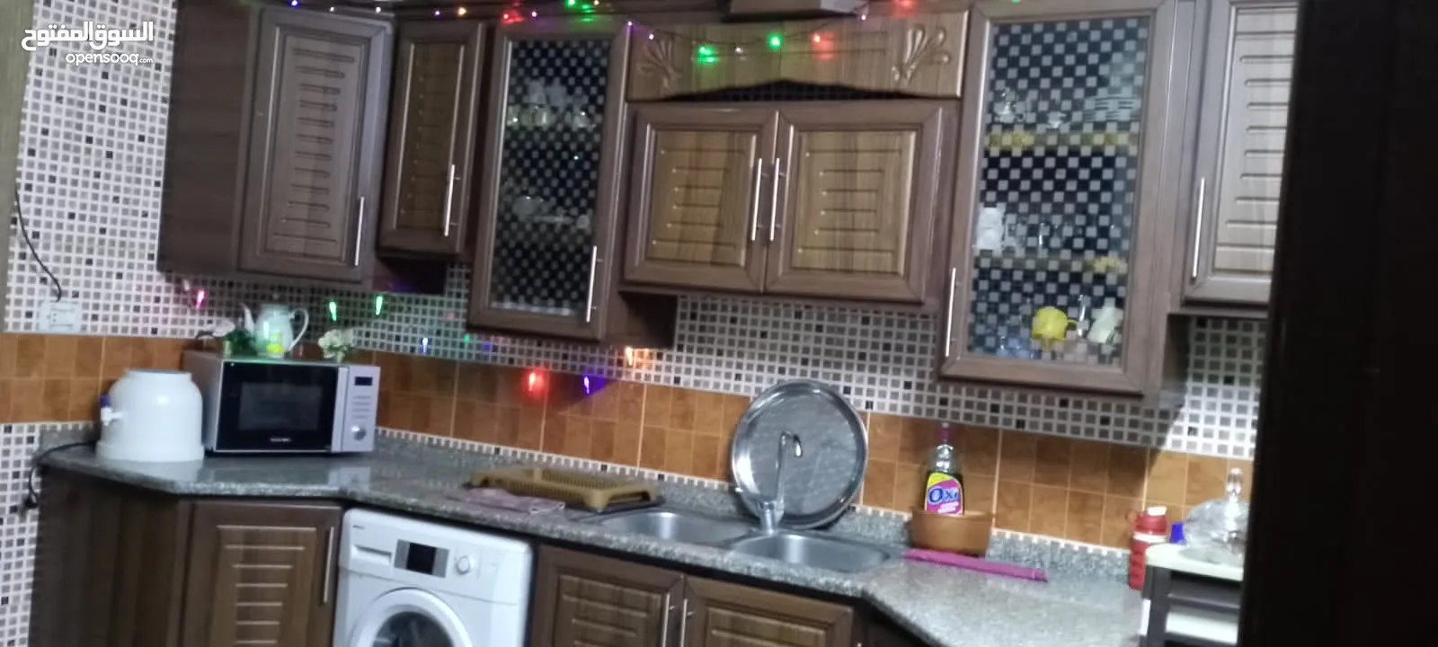 شقة للبيع الزرقاء جبل طارق شارع الشلال حرق سعر بداعي السفر