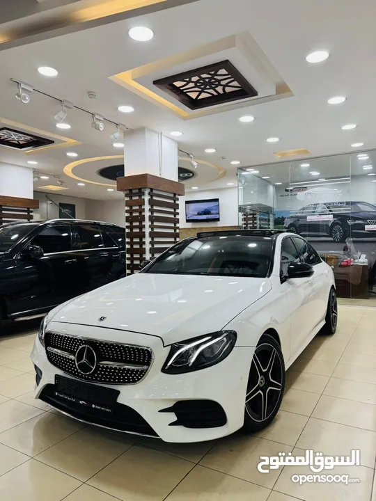 Mercedes E200d 2018 متور 2000 ديزل فحص ممتاز