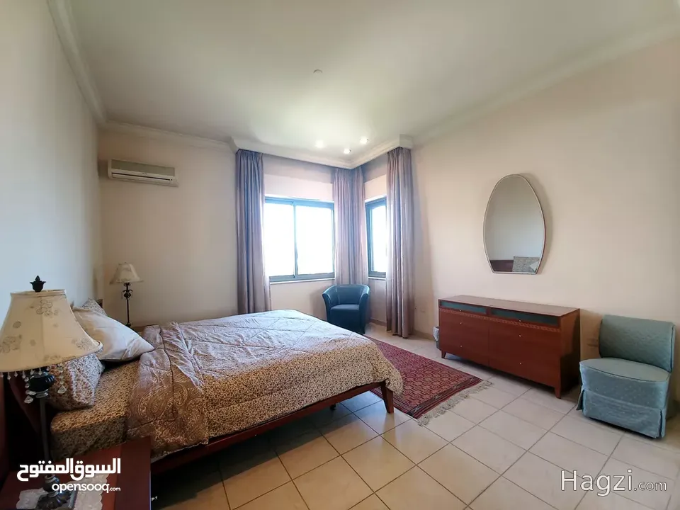 شقة مفروشة للإيجار في الدوار الرابع  ( Property 31962 ) سنوي فقط