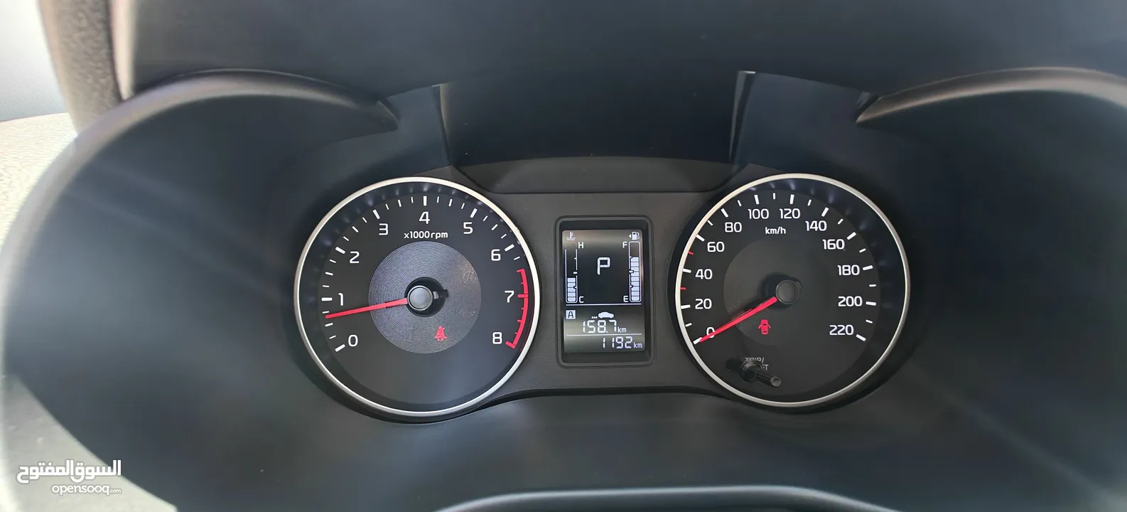 Kia Pegas 2024 Full options used 1,200km under warranty كيا پيغاس 2024 اضافات كاملة 1,200ك.م. مكفولة