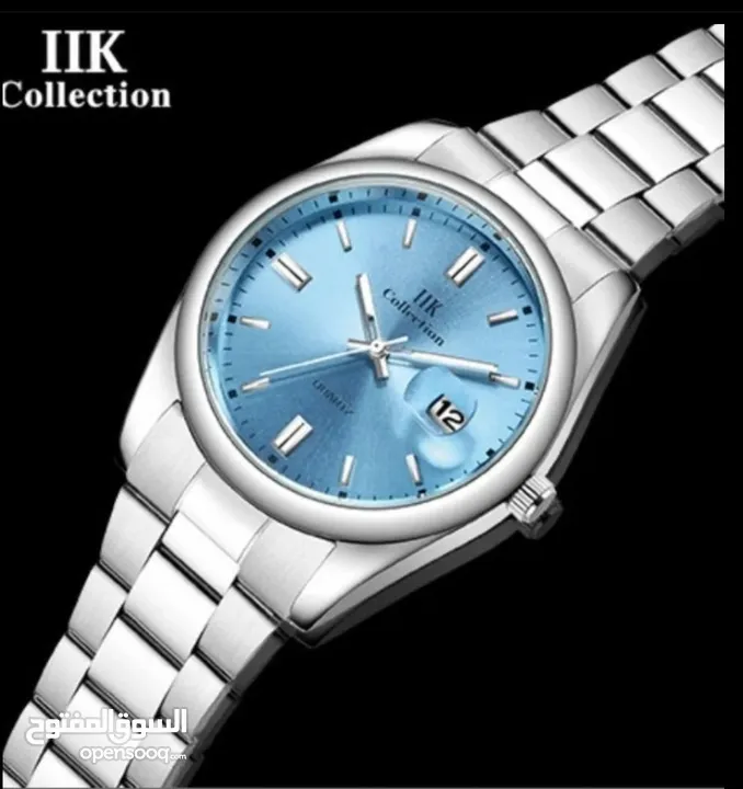 للبيع ساعة رجالية الماركة : IIK Collection مقاس المينا : 41 mm ضد الماء : نعم ( ATM نوع السير : ستان