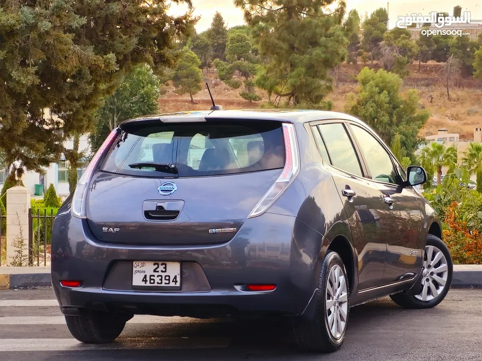 نيسان ليف 12 بار كاش أو أقساط - Nissan Leaf 2015