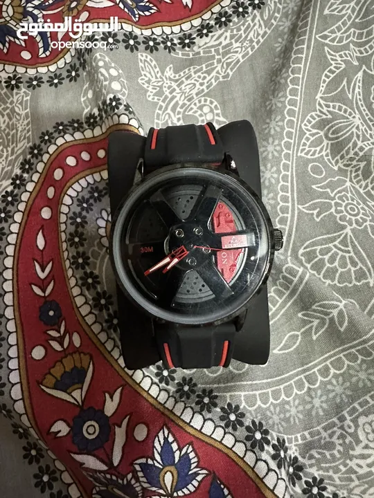 Fitron wheel watch and amazfit smartwatch