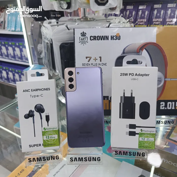 مستخدم نظيف samsang s21 plas 5g 16ram 256g امريكي وعربي