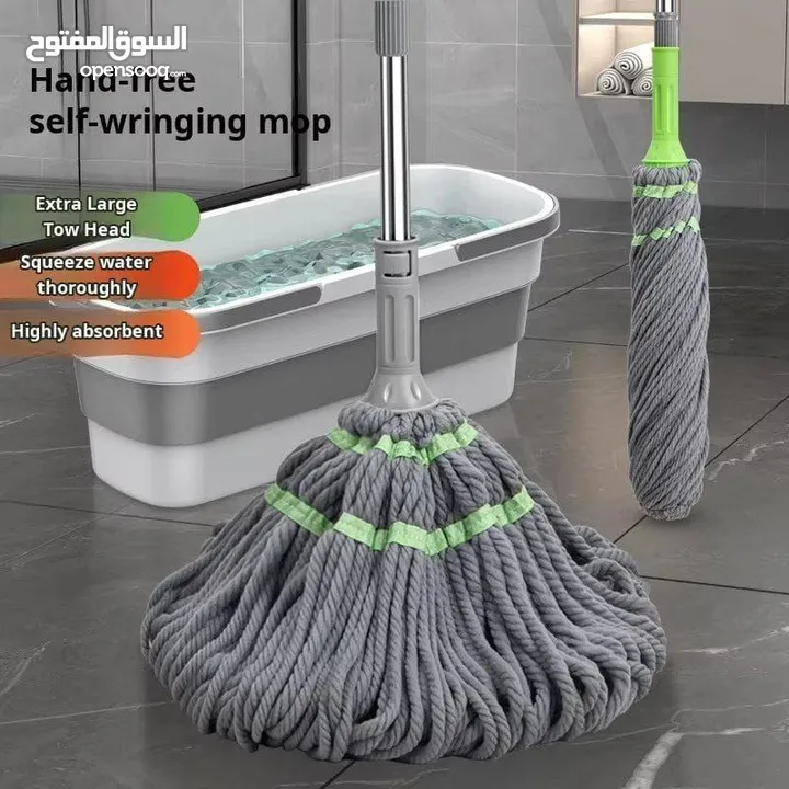 2024 hands free self wringing mop