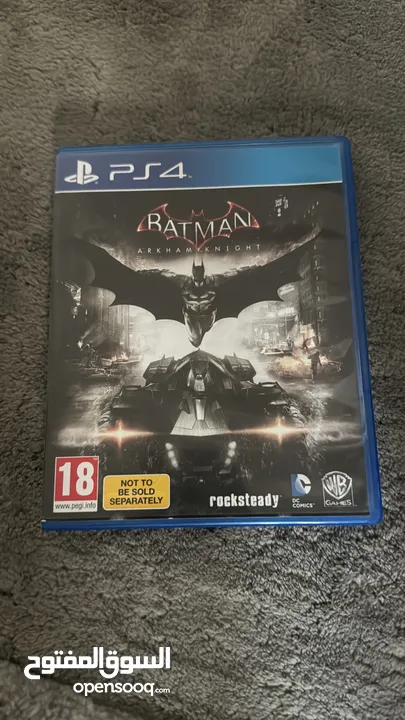 Batman Arkham night ps4 cd disk game, barely used