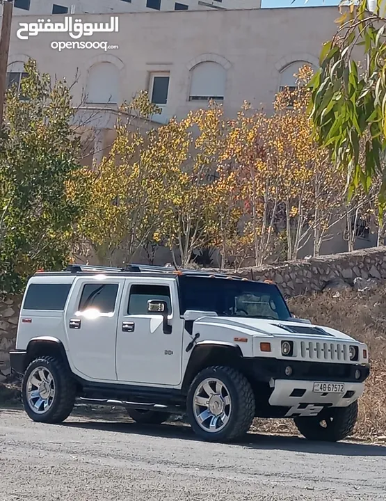 سيارة Hummer لإيجار الاعراس شامل السائق والزينة