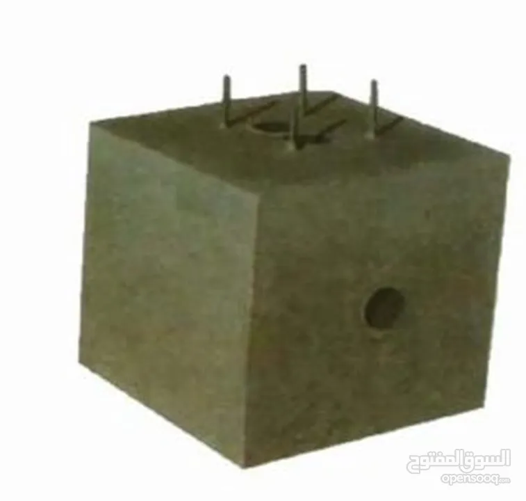 صبات سفتي  حواجز خرسانه جميع  المقاسات