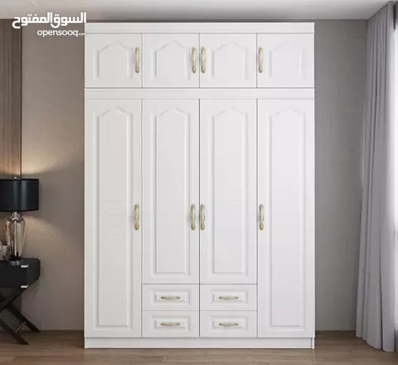 خزائن ملابس خشب لامنيت 18م الون حسب الطلب جميع المقاسات كفاله 5سنوات
