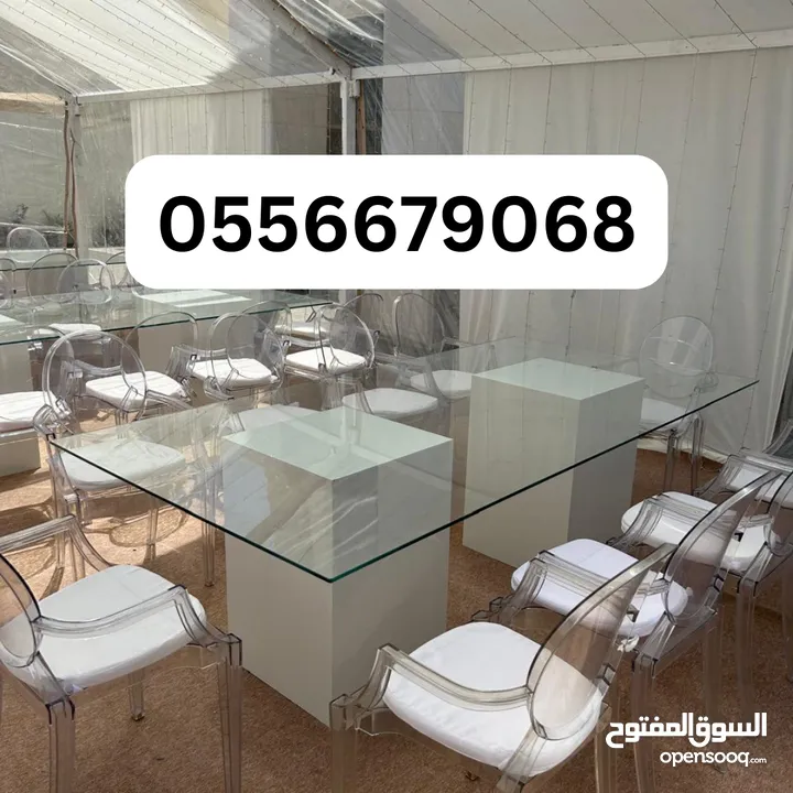 Rent tables and chairs in Dubai, Sharjah, Ajman, Abu Dhabi, all Emirates