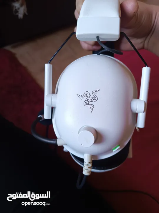 Razer black shark v2. X white edition  Used like new