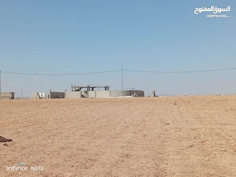 ارض للبيع 810متر بعد جسر المطار مقابل محطة المناصير منطقة شاليهات
