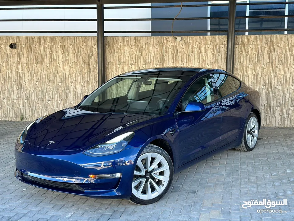 Tesla Model 3 Standerd Plus 2022 تيسلا فحص كامل بسعر مغررري جدا