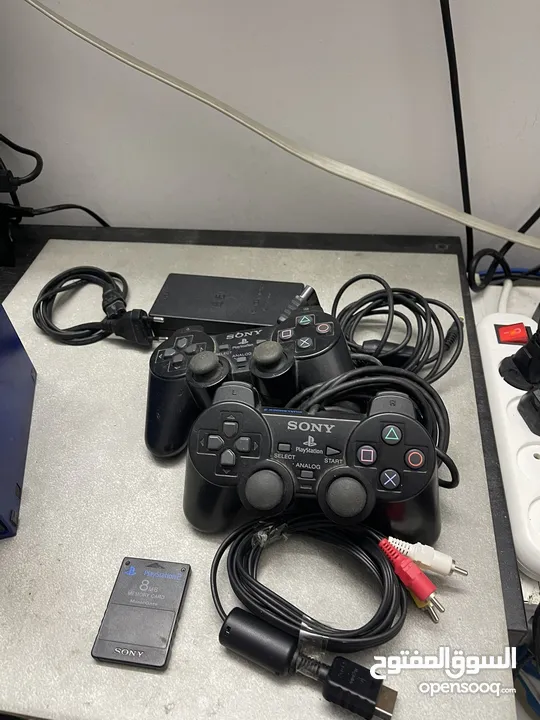 Ps2 slim مهكر علية 64 لعبة