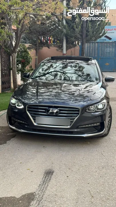 هيونداي ازيرا 2019 فل كامل اعلى صنف فحص كامل بحالة الوكالة