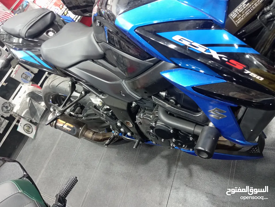 سوزوكي ستريت gsx-s 750 موديل 2019