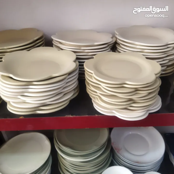 شروة صحون بورسلان للبيع بسعر مغري جدا