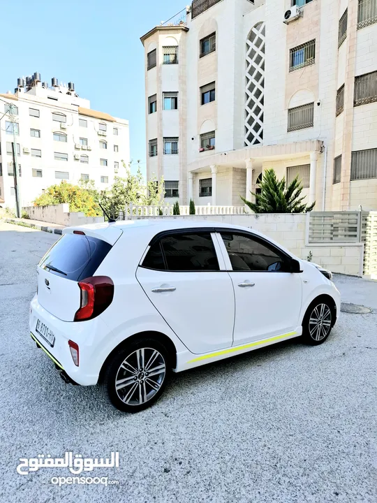 كيا مورنينج 2020 GT line  فل إضافات دهان الشركة