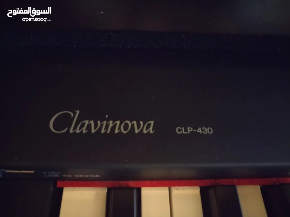 YAMAHA CLAVINOVA CLP 430 PIANO بيانو رقمي