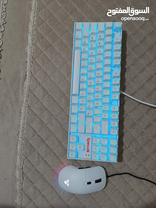 كيبورد ألعاب Redragon K552 مع ماوس fantech