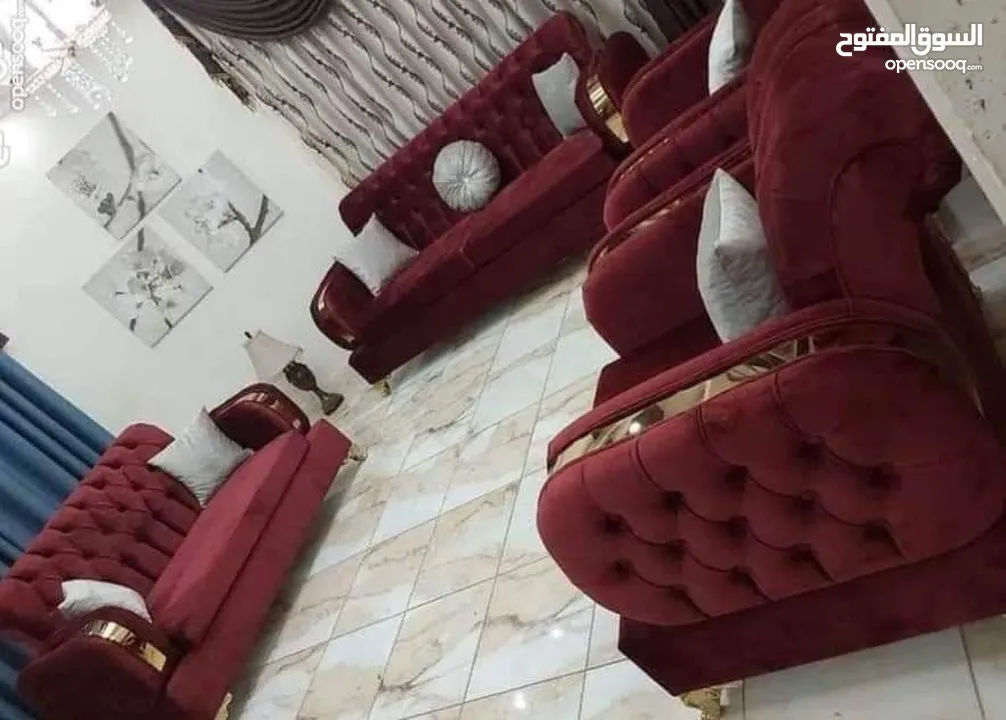 اطقم كنب اطقم كورنر غرف نوم طاولات