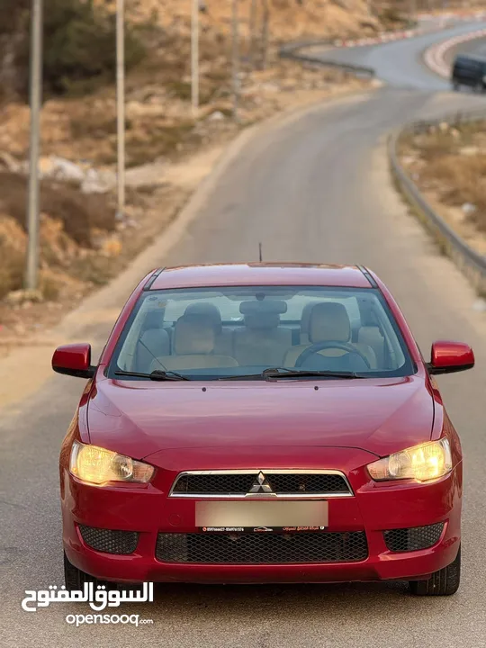 لانسر 2010.اصل خصوصي.بحاله ممتازه .فحص نضيف .اتماتيك .بنزين .رام لله او الخليل