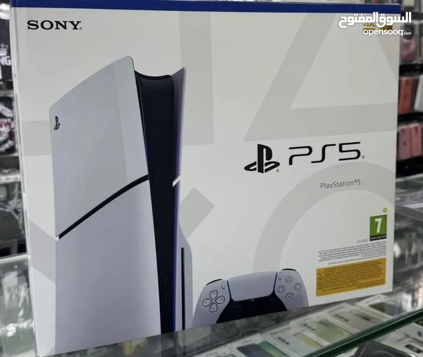 Playstation 5 slim مستعمل شهرين فقط