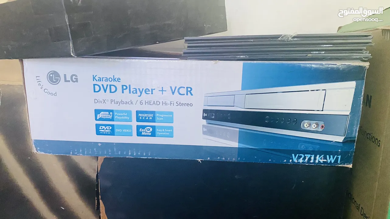 Karaoke Dvd player + vcr