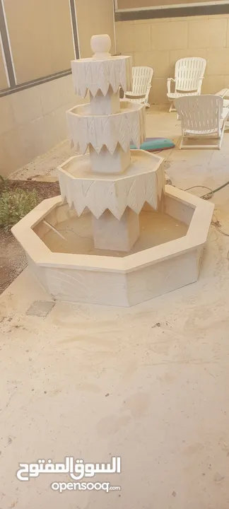 نوافير وشلالات جميع انواع الحجر البناء والديكوارات الستفسار الاتصال على الرقم وعلى واتس اب 077272750