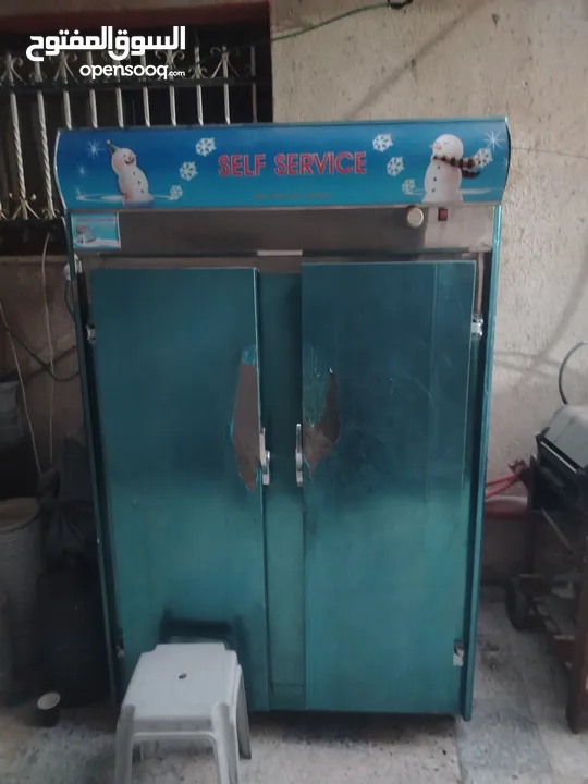 ثلاجة   شبه جديد