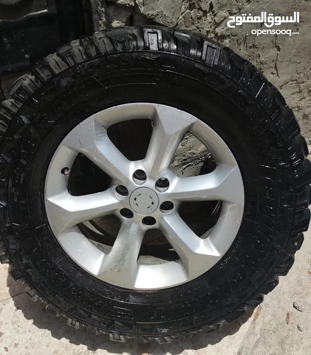 جنط نيسان نيفارا اصلي 17 كوشوك وكاله nissan navara