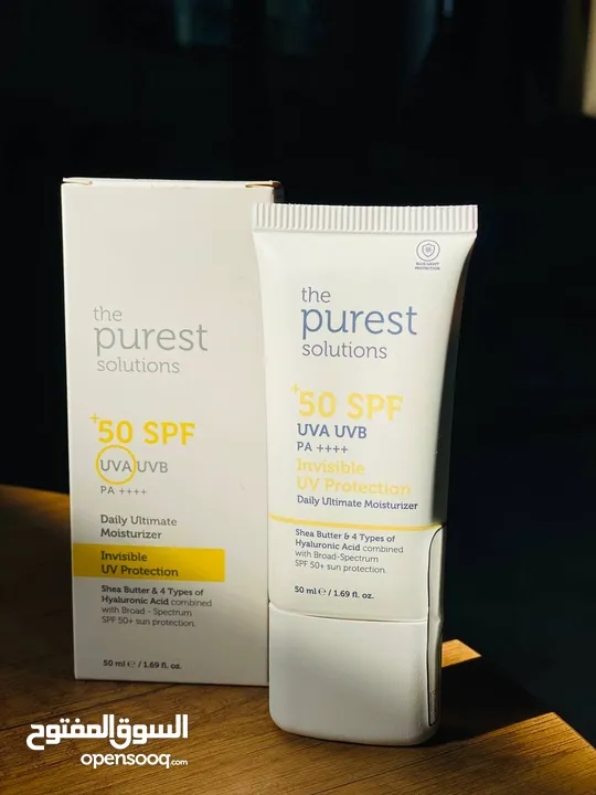 The purest solution dry touch sunscreen spf50