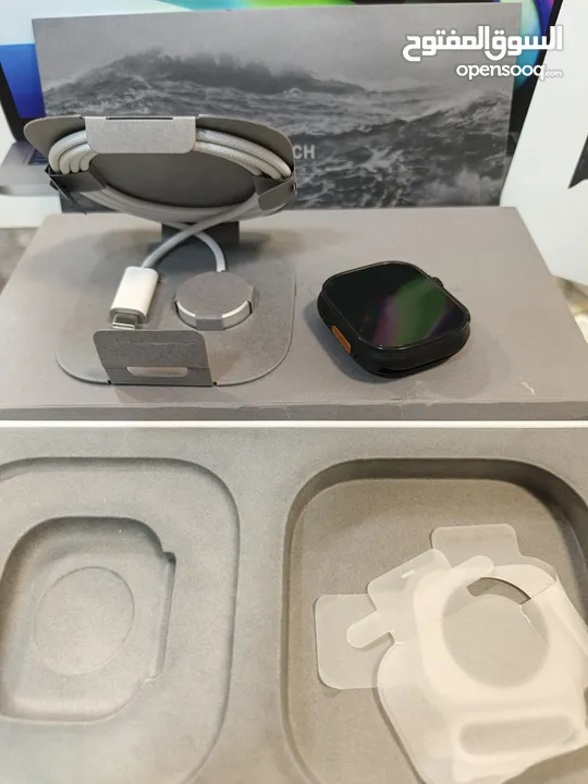 Apple Watch Ultra 2 Black Edition بطاريه 100% مشحونه مرتين